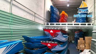 Thuyền nhựa composite tại Long An